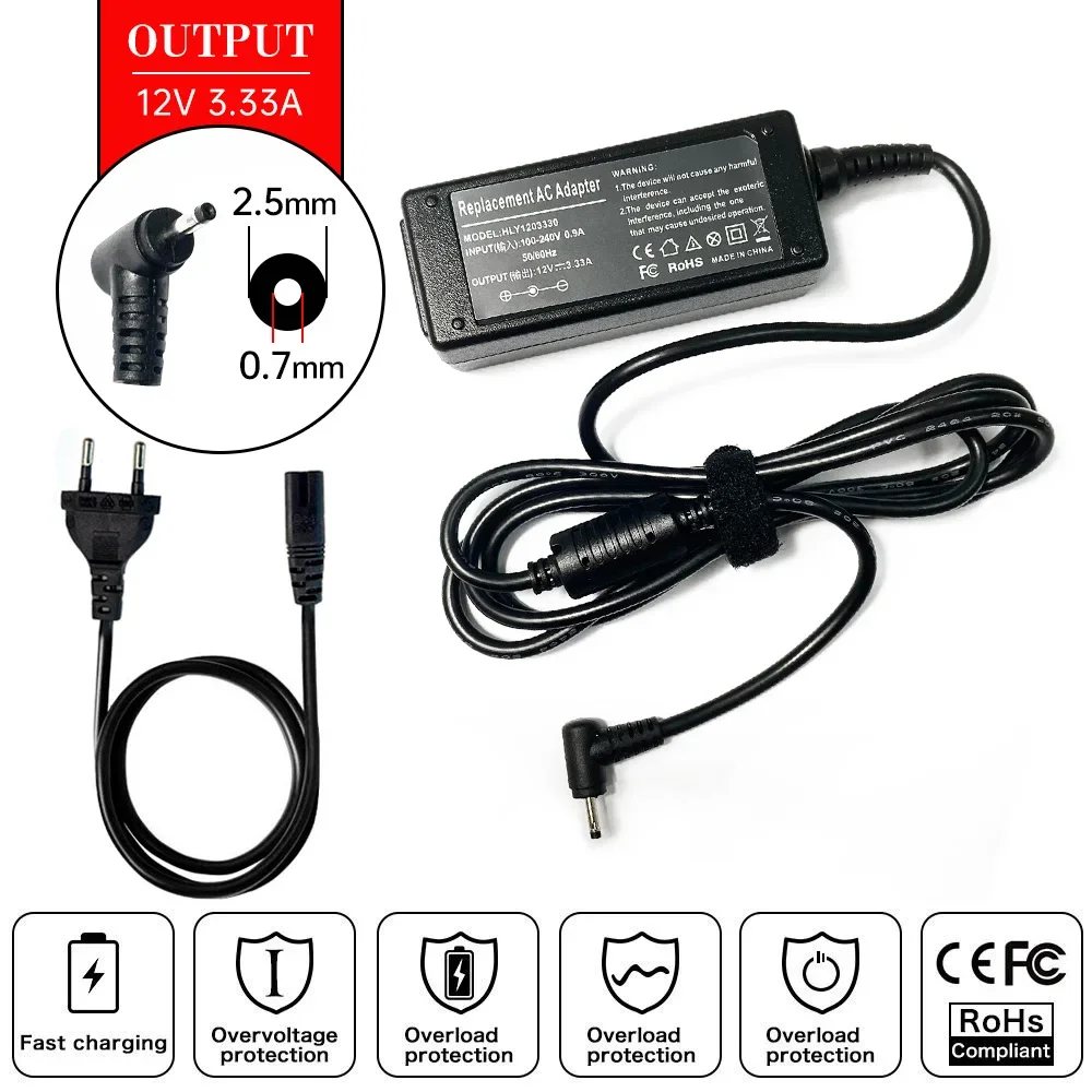 Laptop Accessories Shop - Ładowarka sieciowa 12V 3.33A do laptopa