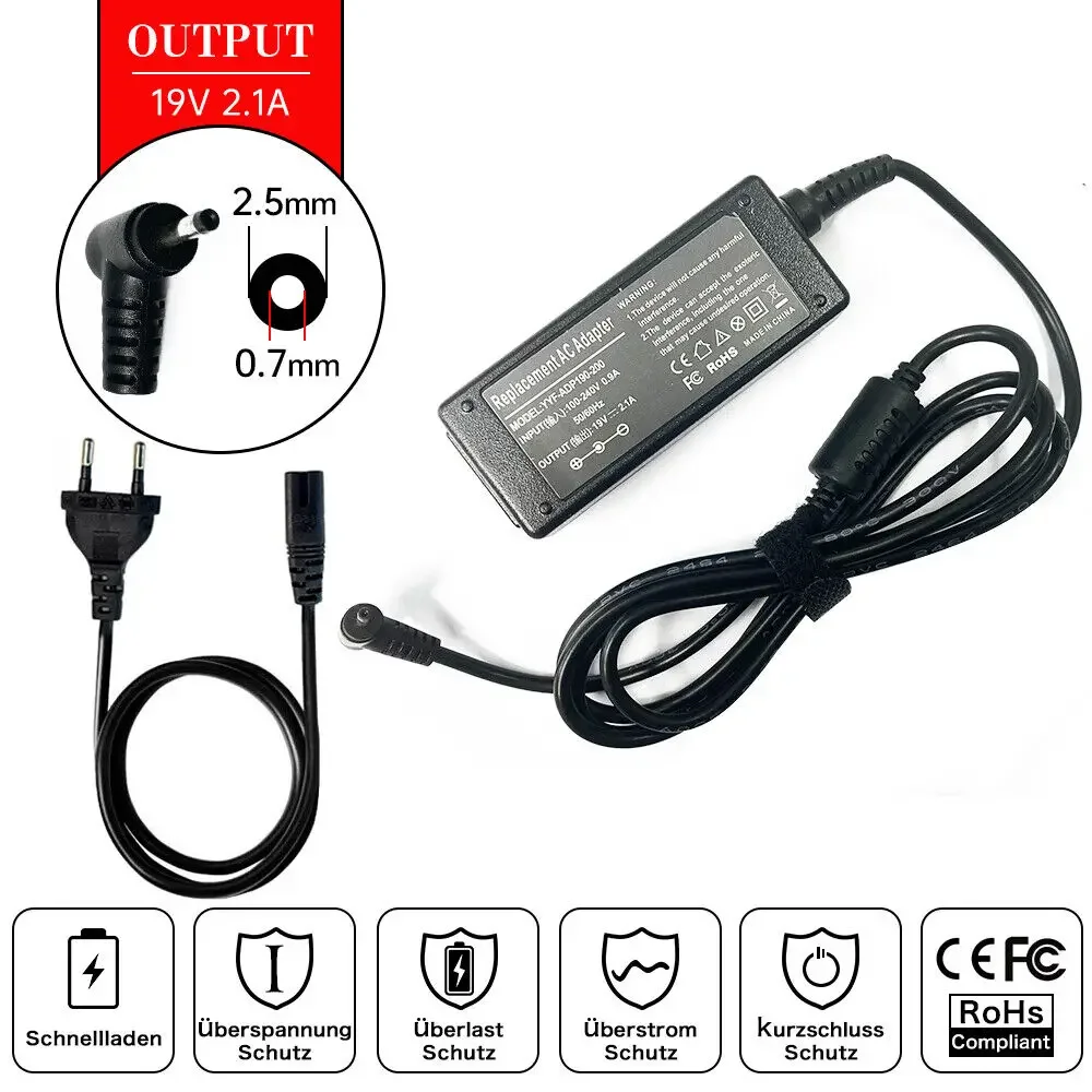 Laptop Accessories Shop - Ładowarka sieciowa 19 V 2,1 A
