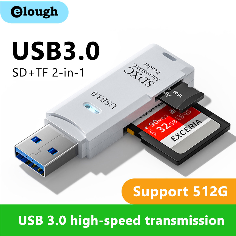 Laptop Accessories And Gadgets - Czytnik kart 2 w 1 USB