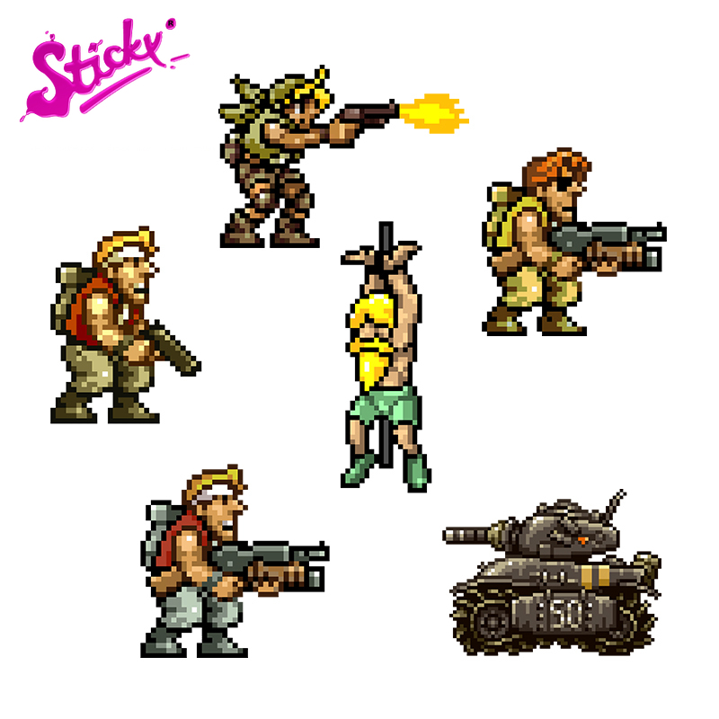 Xbox Laptop Accessories - Przyklejony Metal Slug gry zręcznościowe styl