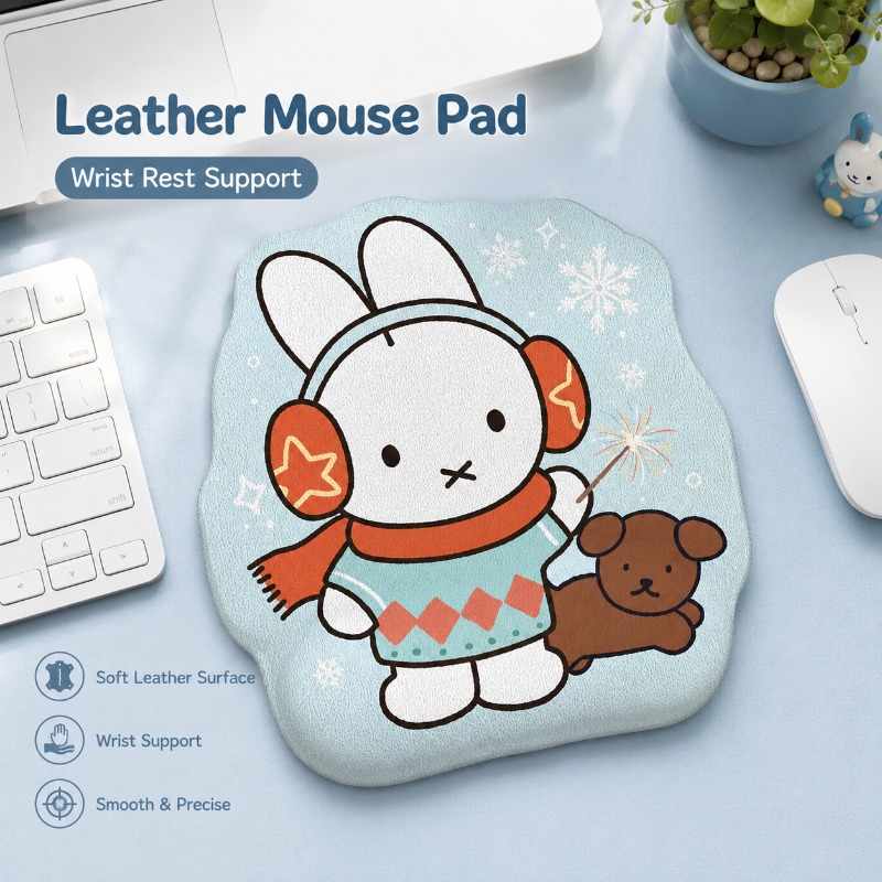 Laptop Accessories Computer - Podkładka pod mysz Anime Miffy z