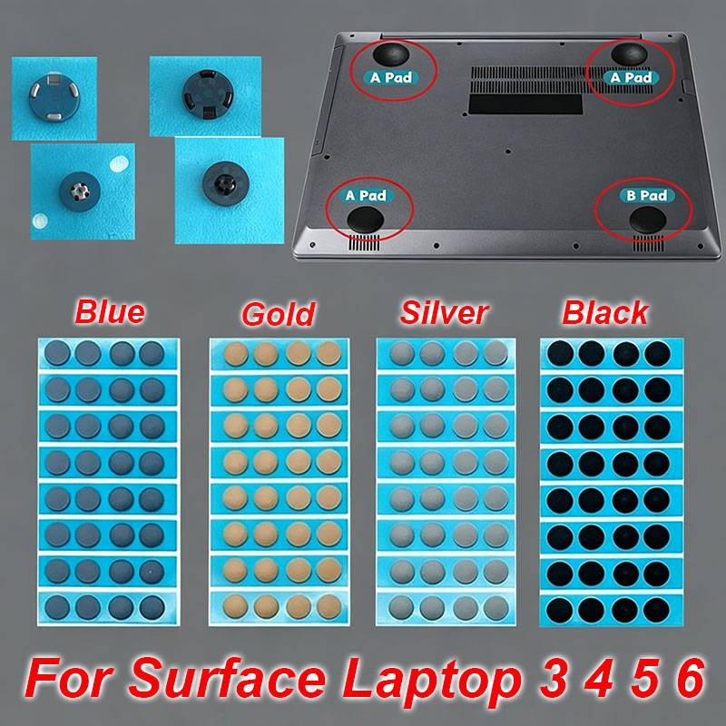 Xbox Laptop Accessories - Antypoślizgowe gumowe nóżki do Surface Laptop