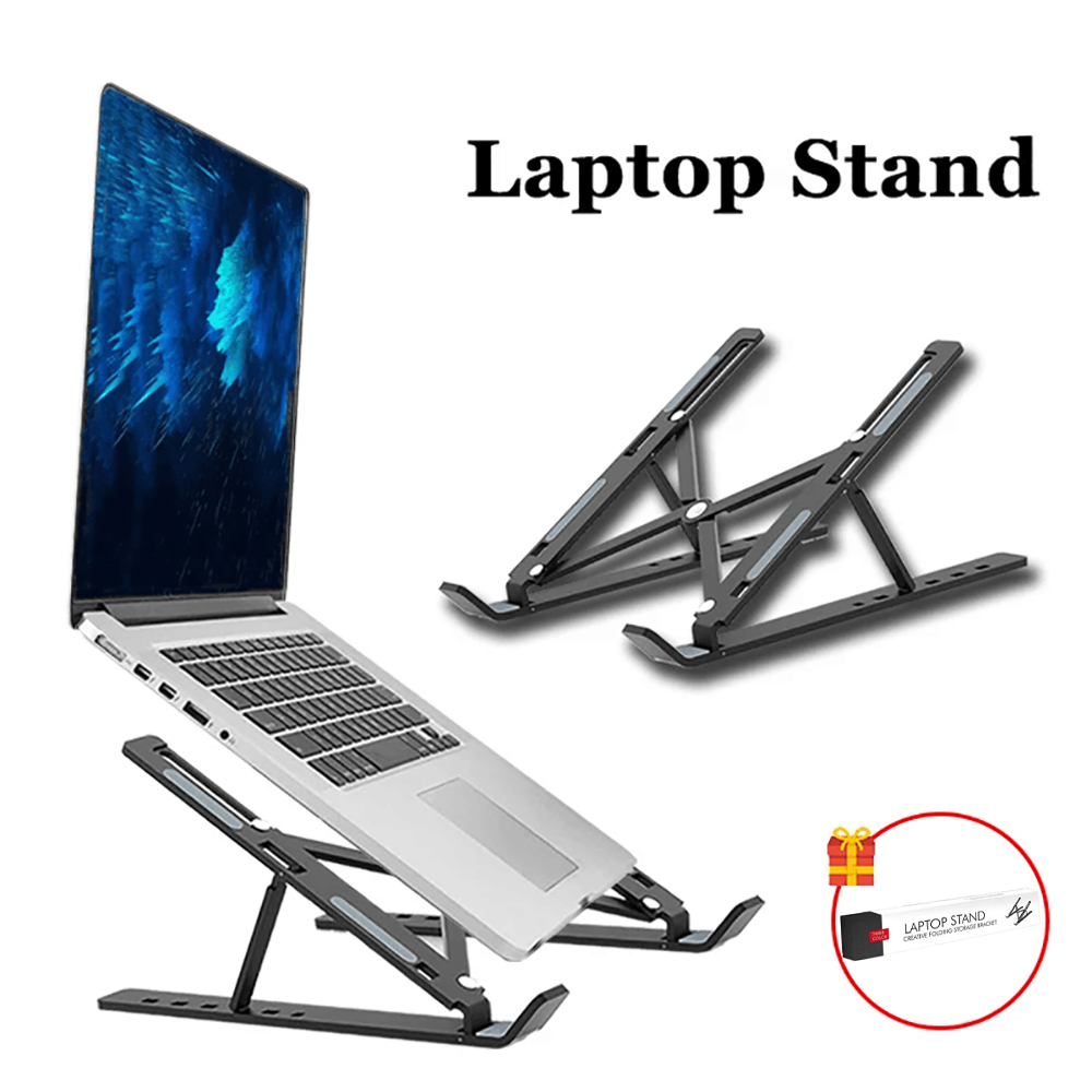 Laptop Accessories And Gadgets - Przenośna, składana podstawka pod laptopa, regulowany