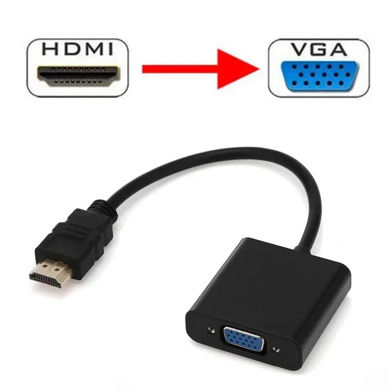 Xbox Laptop Accessories - Adapter HDMI na VGA Konwerter cyfrowo-analogowy