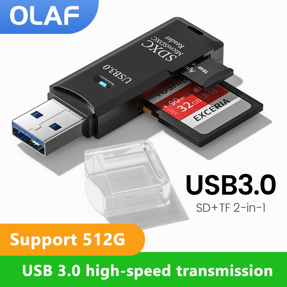 Laptop Accessories And Gadgets - USB 3.0 2 IN 1 Czytnik
