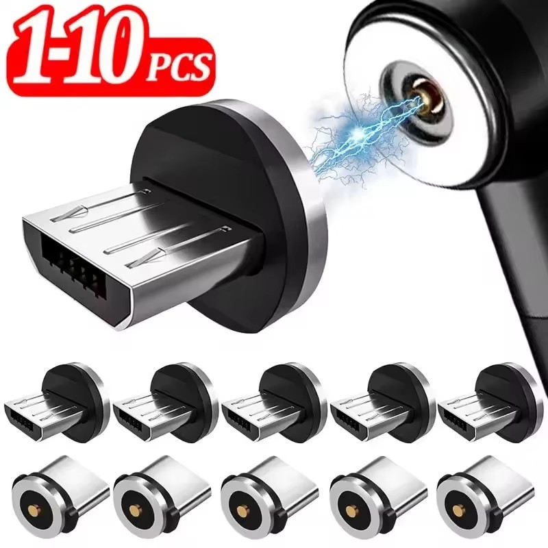 Usb C Power Adapter - 1/5/10 SZT. Magnetyczne końcówki USB-A na
