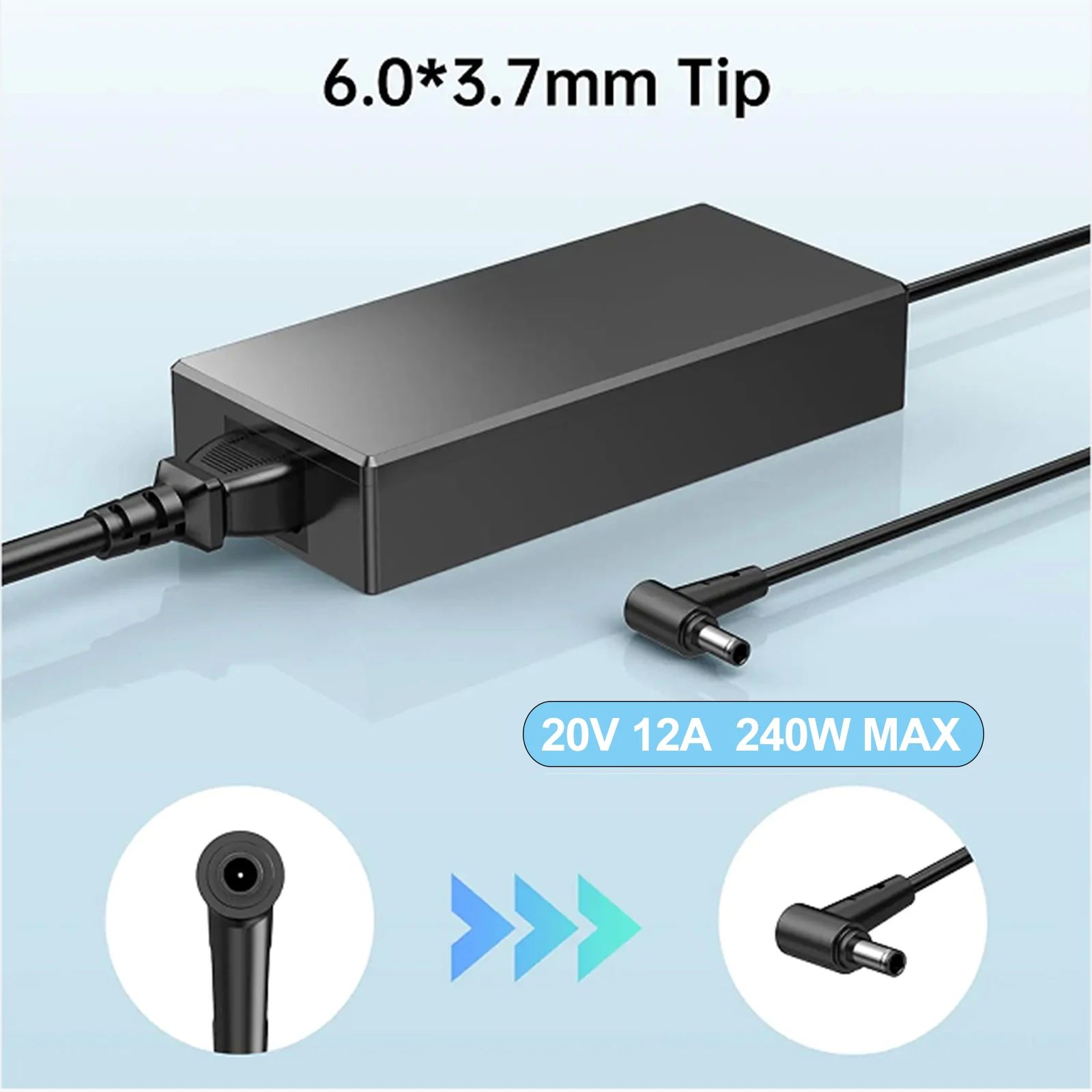Laptop Accessories Shop - 20V 12A Laptop AC Adapter ładowarka
