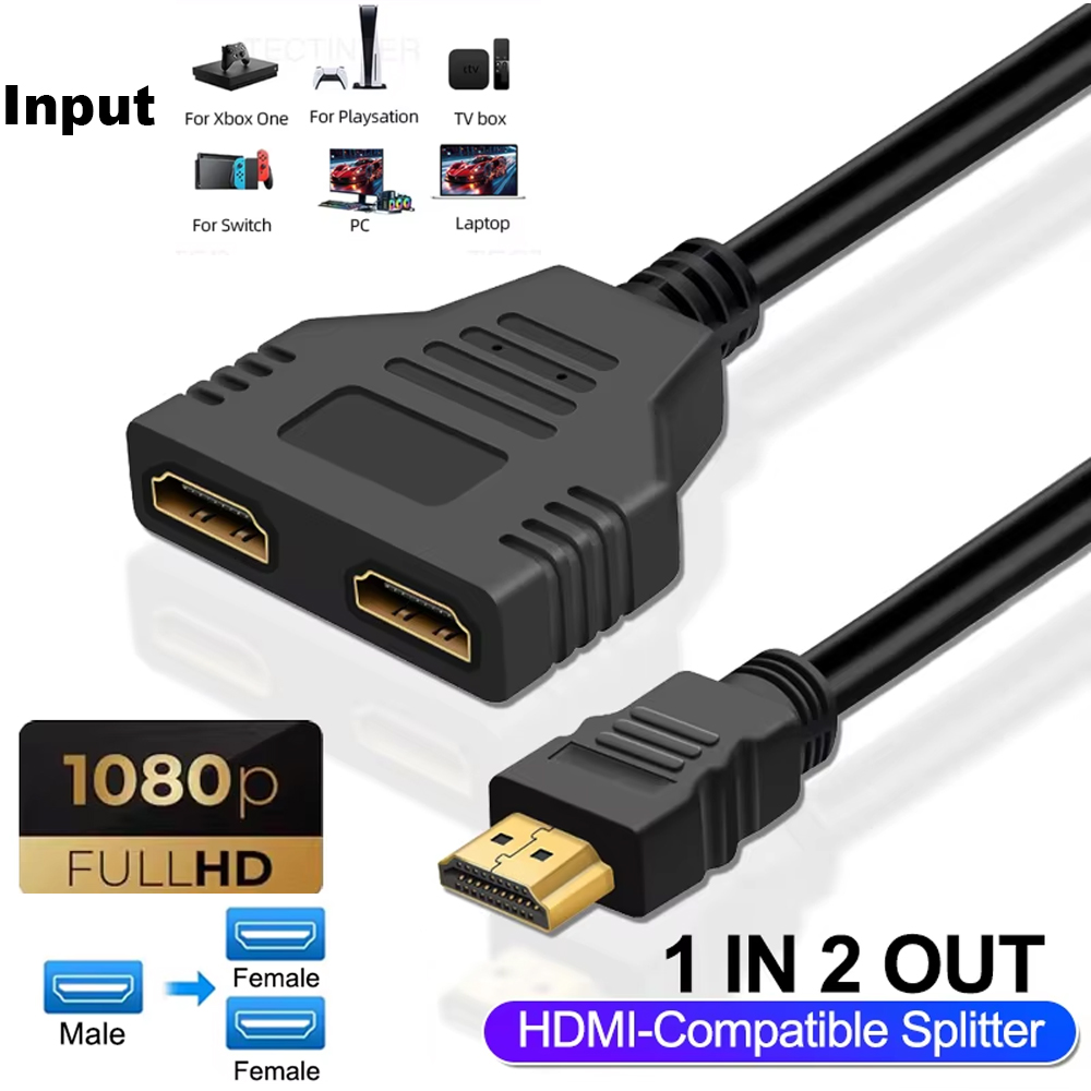 Xbox Laptop Accessories - Kabel rozdzielający HDMI 1080P 1 Wejście