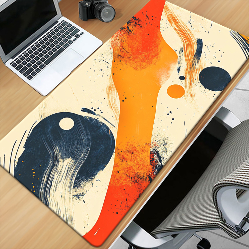 Laptop Accessories Brand - Minimalistyczna podkładka pod mysz z elementami