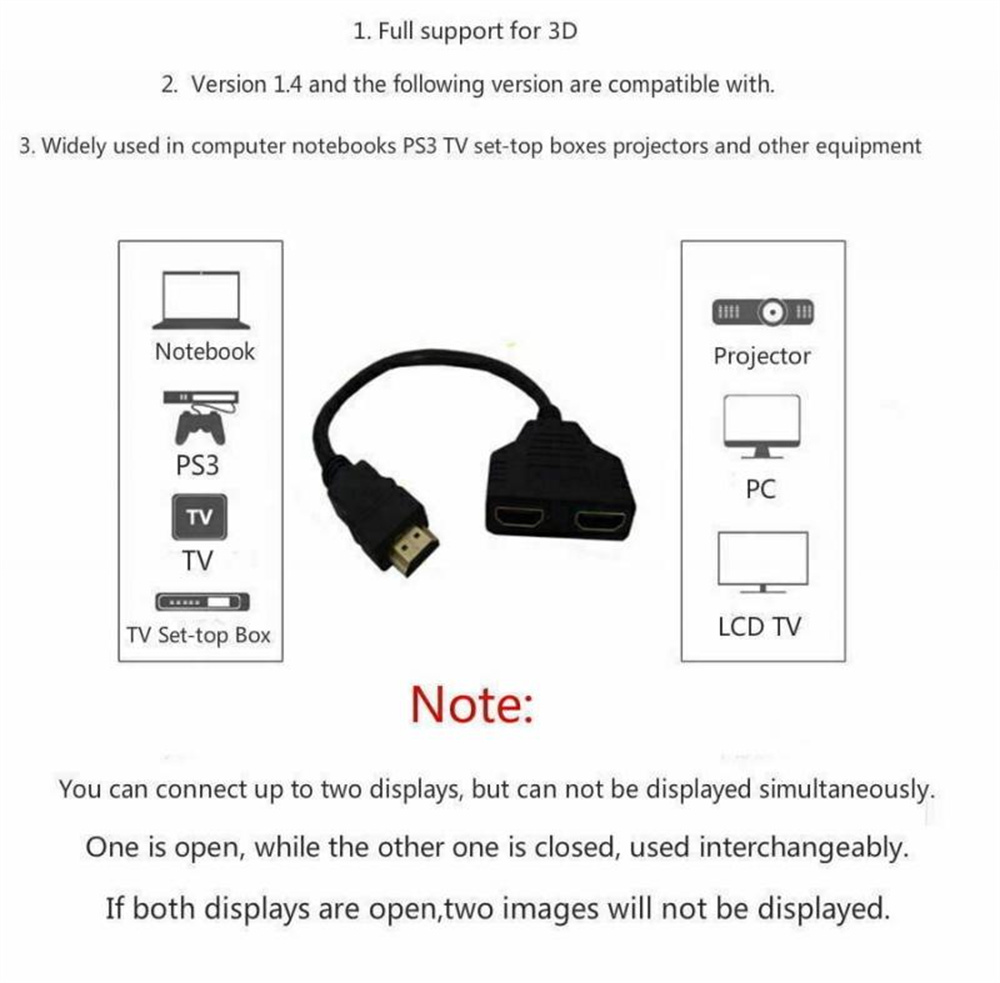 Kabel rozdzielający HDMI 1080P – Xbox Laptop Accessories recenzja i cena