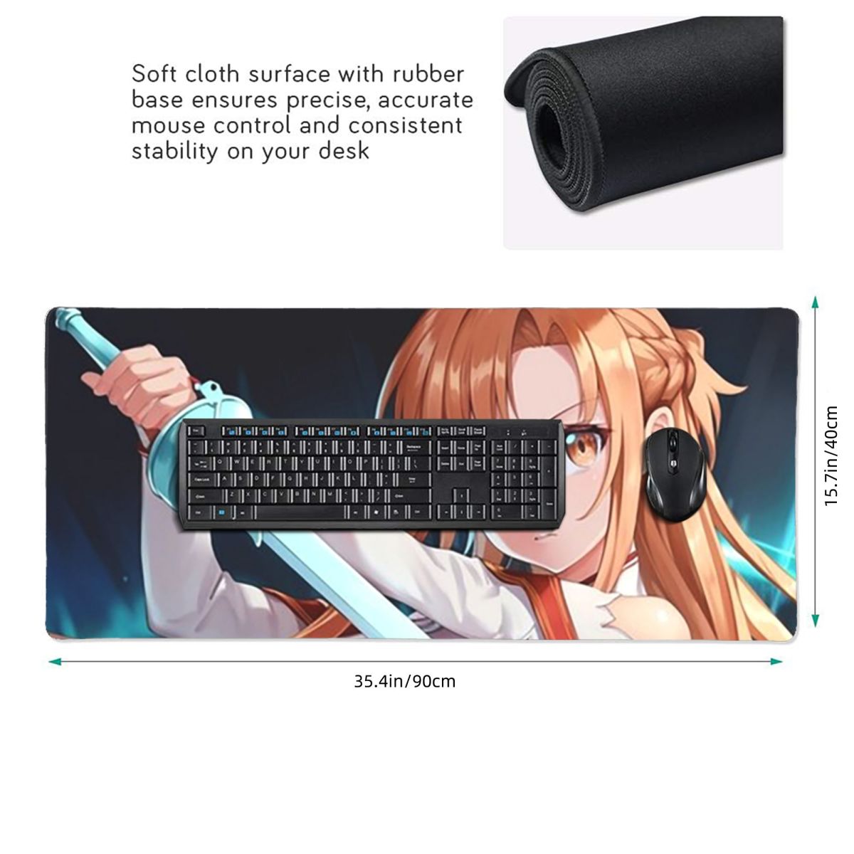 Podkładka pod mysz Sword Art O – Laptop Accessories Online recenzja i cena