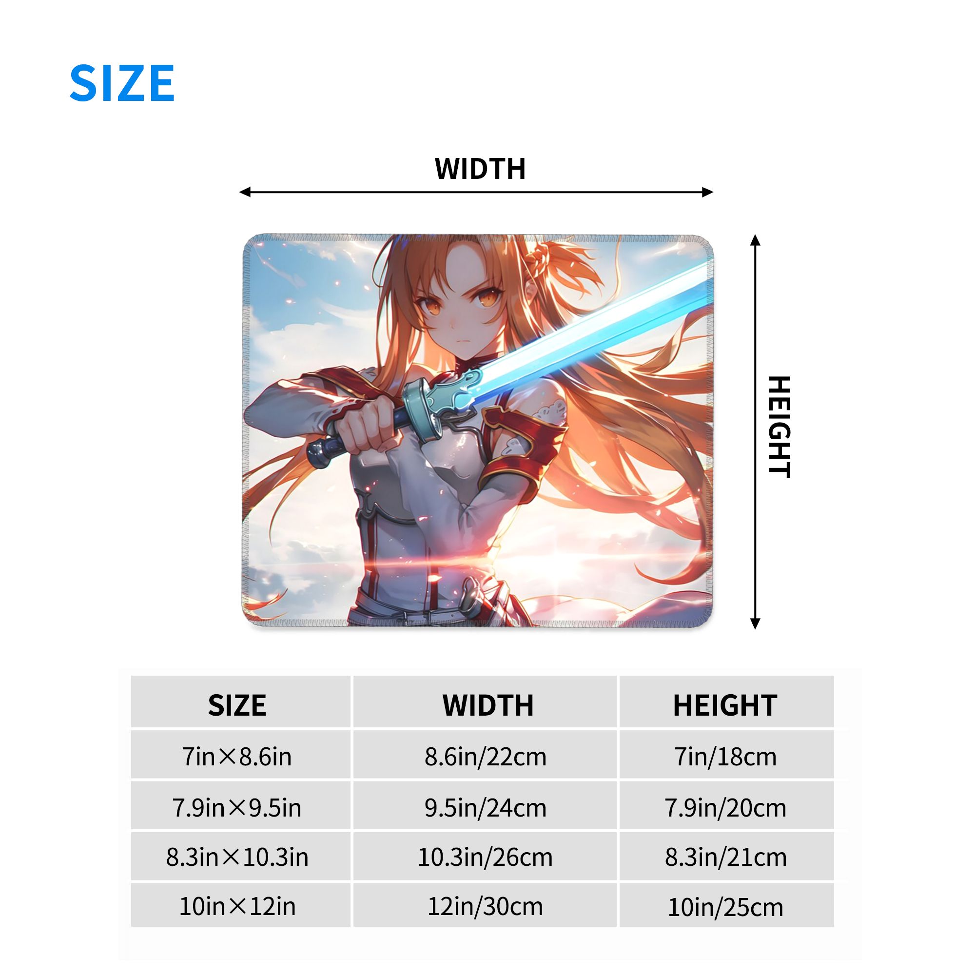 Podkładka pod mysz Sword Art O – Laptop Accessories Online recenzja i cena