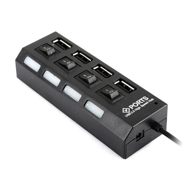 Rozgałęźnik USB 2.0 z 4 portam – Laptop Accessories Computer recenzja i cena