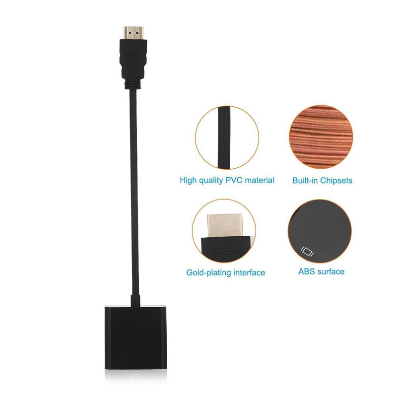 Adapter HDMI na VGA Konwerter  – Xbox Laptop Accessories recenzja i cena