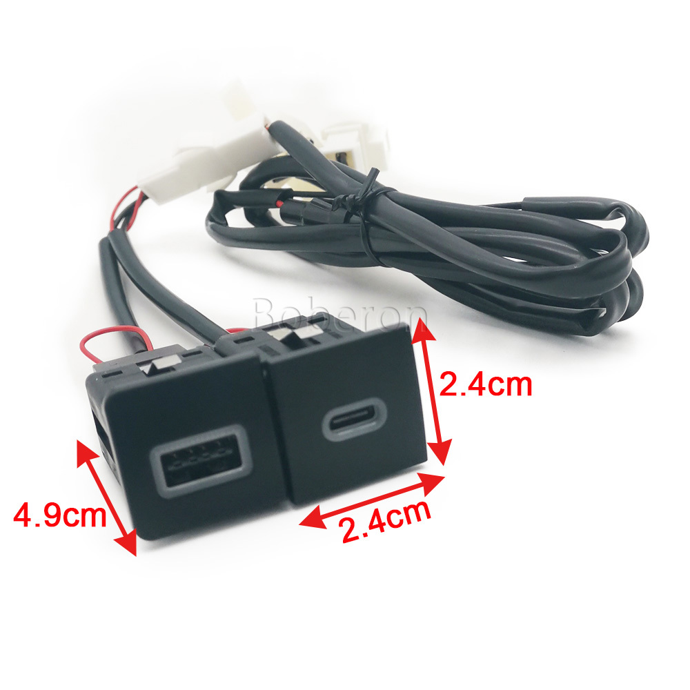 Czerwona LED-owa szybka ładowa – Usb C Power Adapter recenzja i cena