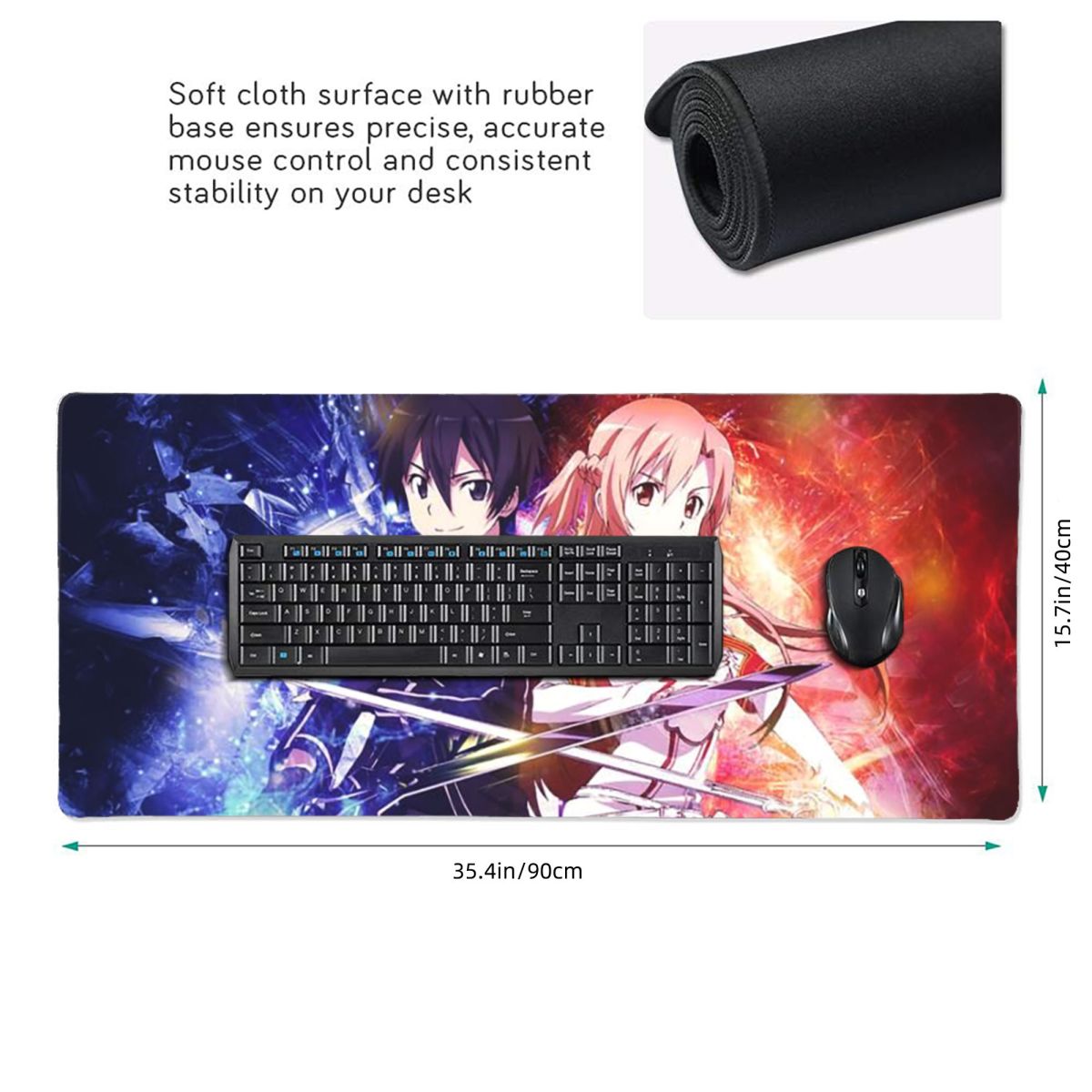 Duża Podkładka Pod Mysz Sword  – Laptop Accessories Online recenzja i cena