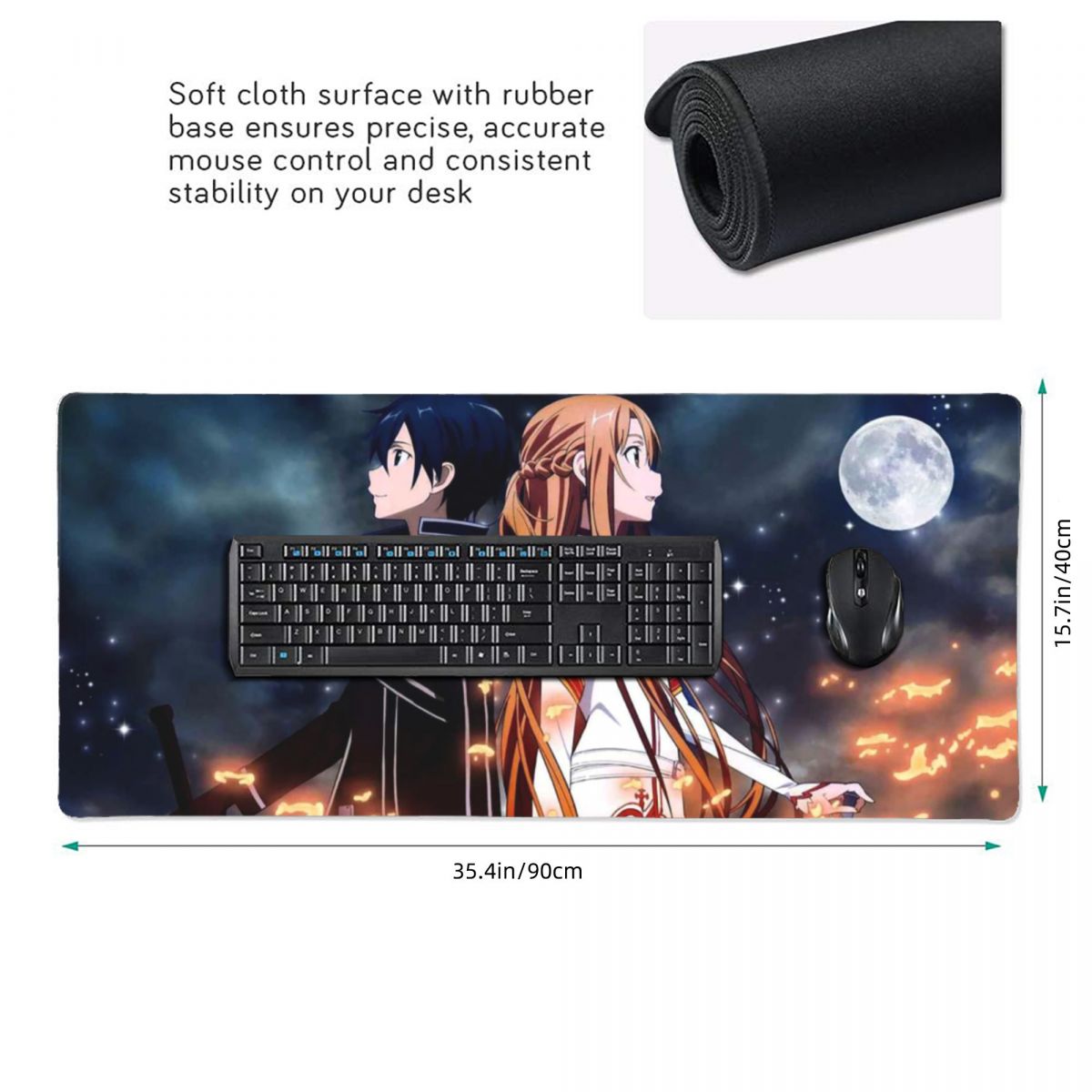Podkładka pod mysz Sword Art O – Laptop Accessories Online recenzja i cena