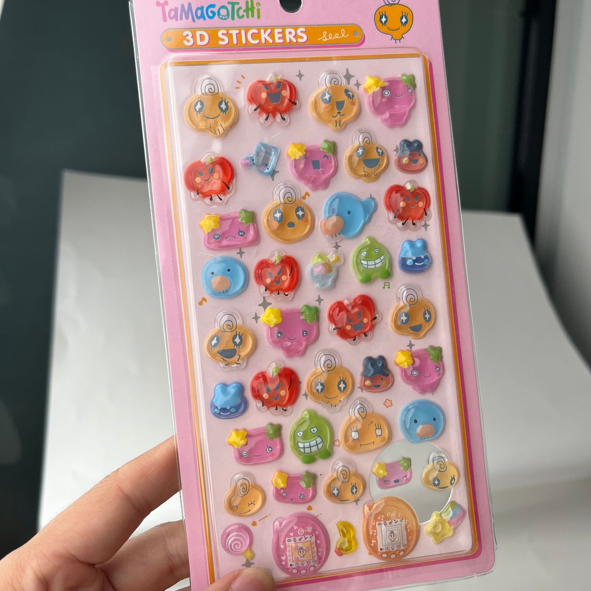 Urocze naklejki 3D Tamagotchi, – Laptop Accessories For Gift recenzja i cena