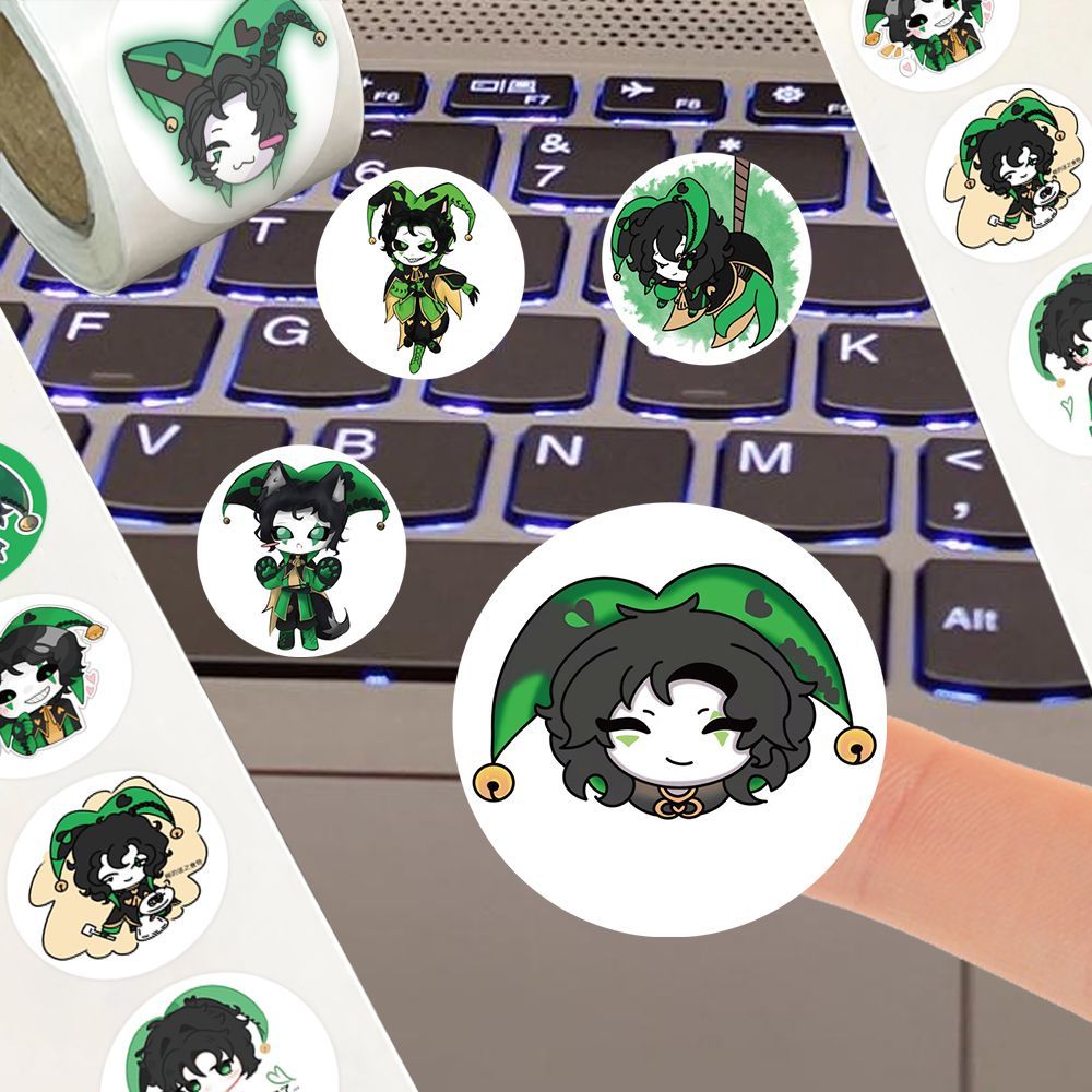 500 sztuk/rolka Anime The Frea – Laptop Accessories For Gift recenzja i cena