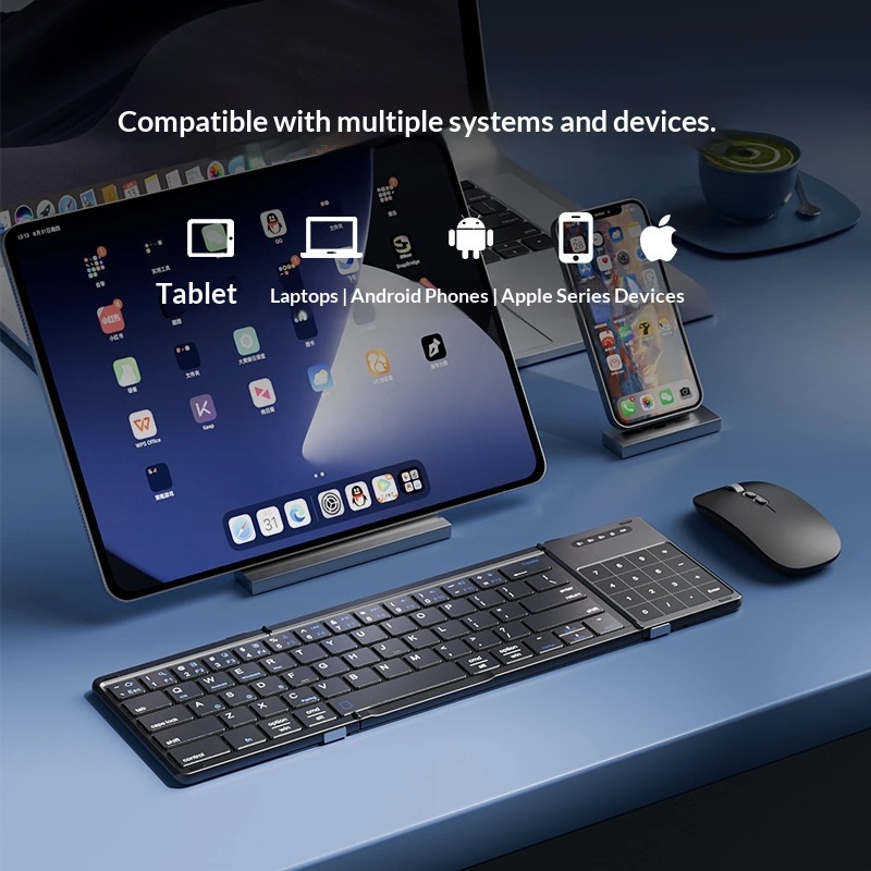 Bezprzewodowa klawiatura Bluet – Laptop Accessories Computer recenzja i cena