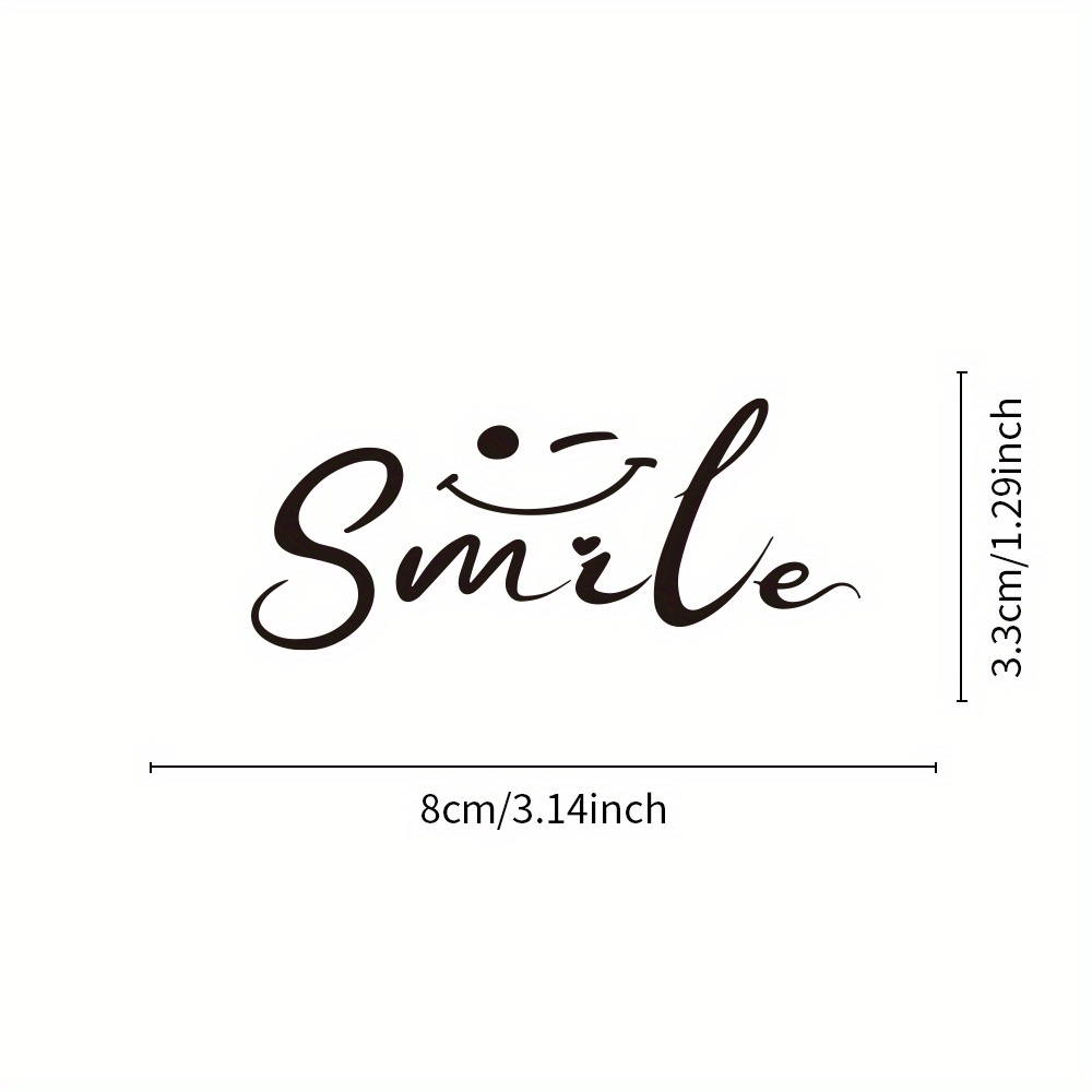 Naklejka z uśmiechniętą buźką  – Laptop Accessories For Gift recenzja i cena
