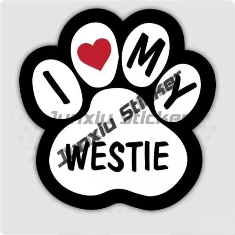 Naklejka Westie Kocham Mojego  – Laptop Accessories Brand recenzja i cena
