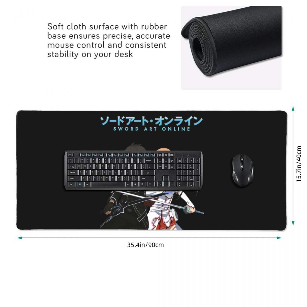Duża Podkładka Pod Mysz Sword  – Laptop Accessories Online recenzja i cena